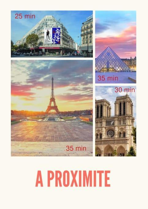 Appart Proche Disneyland Et Paris Apartamento Noisy-le-Grand Exterior foto